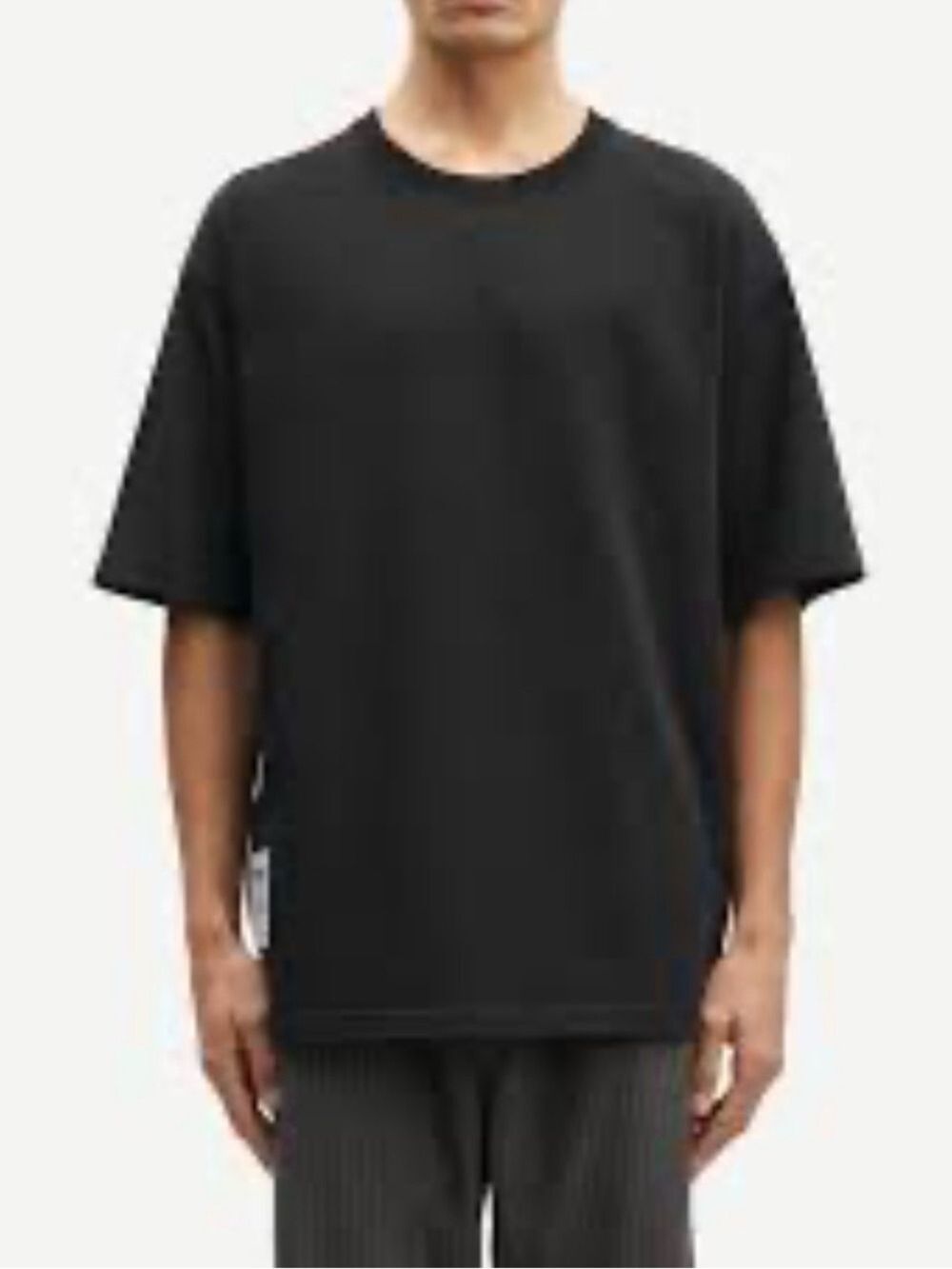 COS Men's Black Short Sleeve Crew Tee